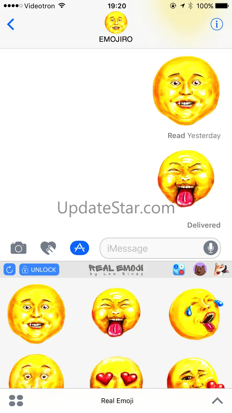 Real Emoji Stickers 1.1