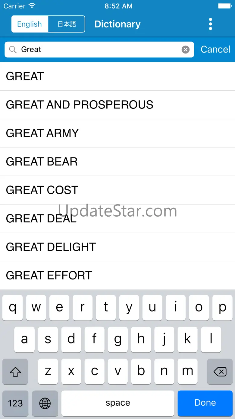 English to Japanese & Japanese to Eng Dictionary 1.0