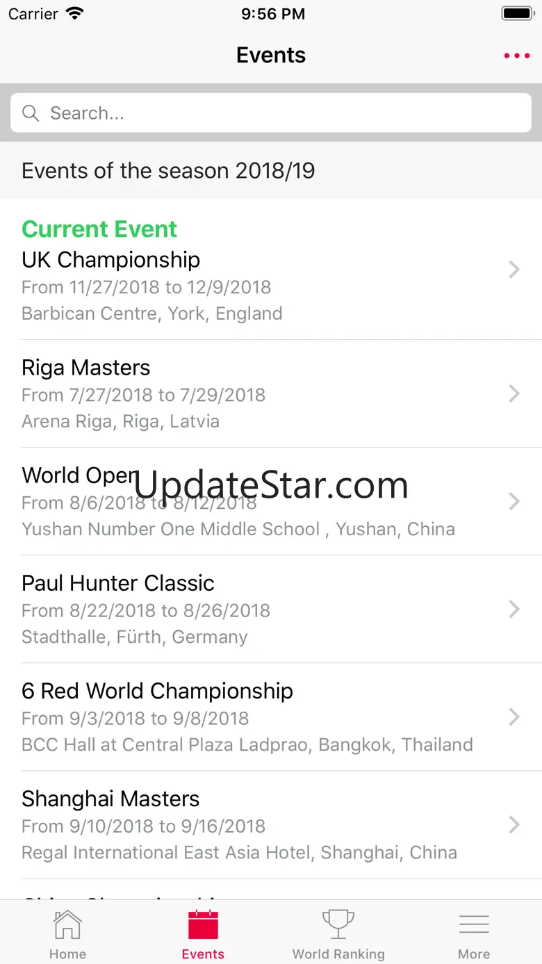 Snooker Stats 3.4.1