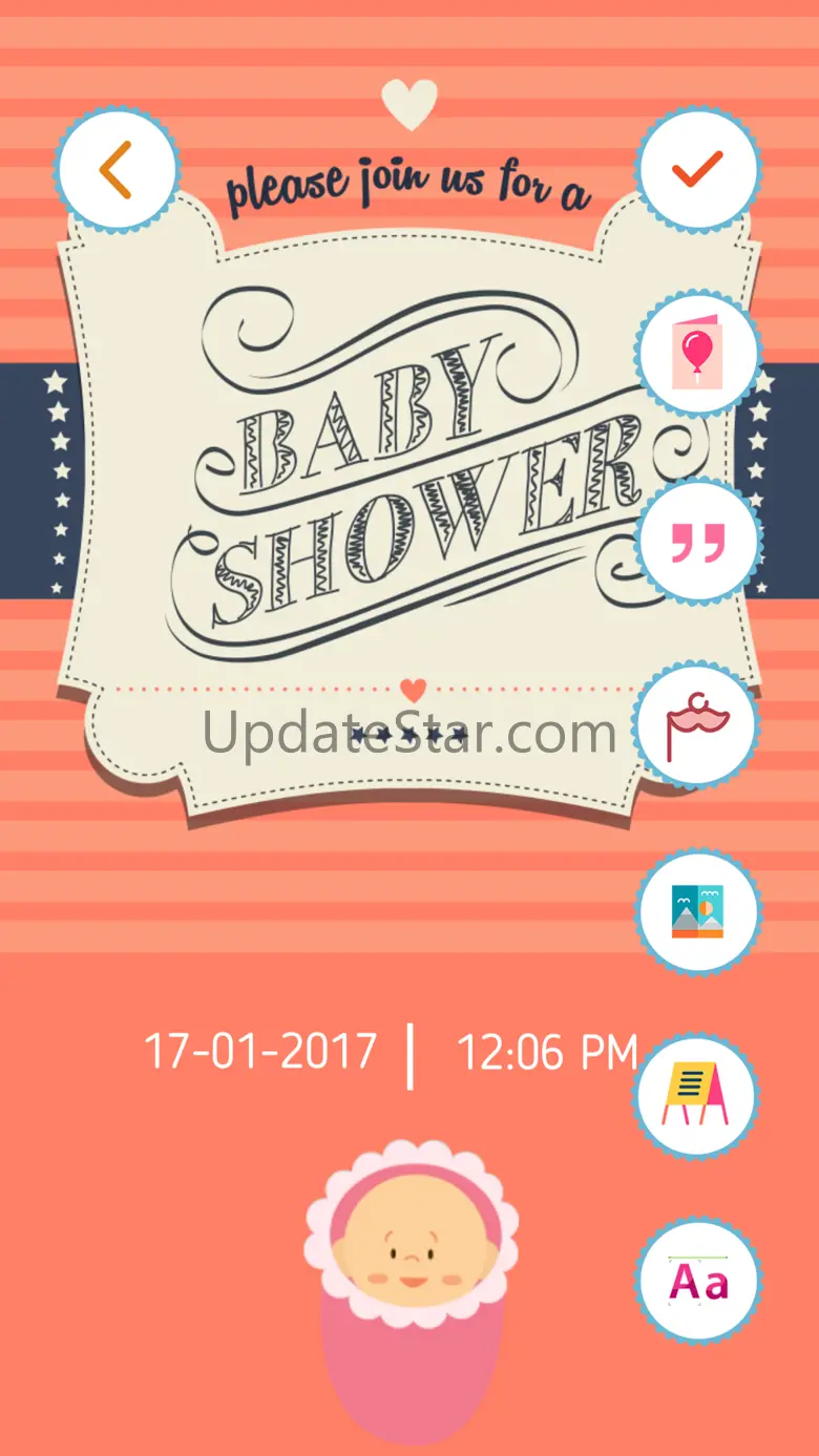 Baby Shower Invitation Cards Maker HD 1.1