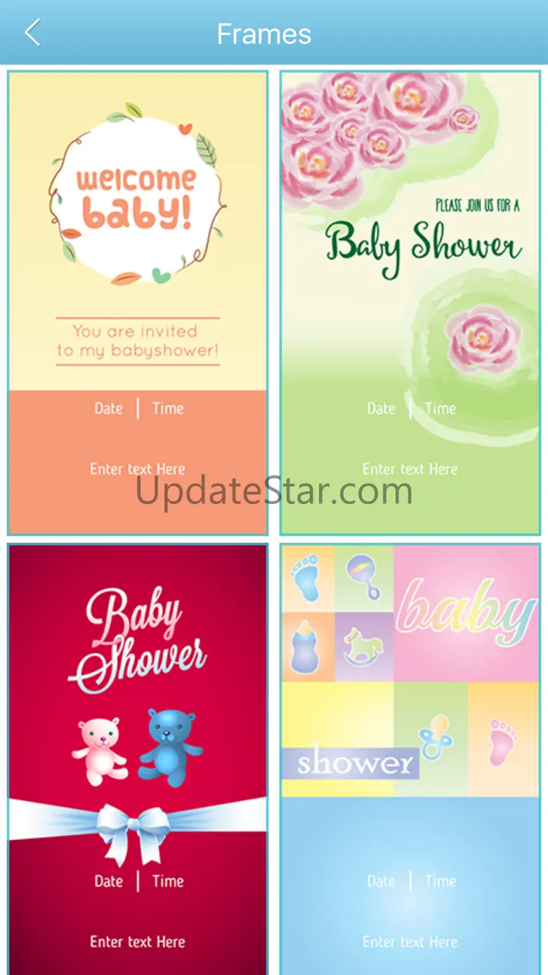 Baby Shower Invitation Cards Maker HD 1.1
