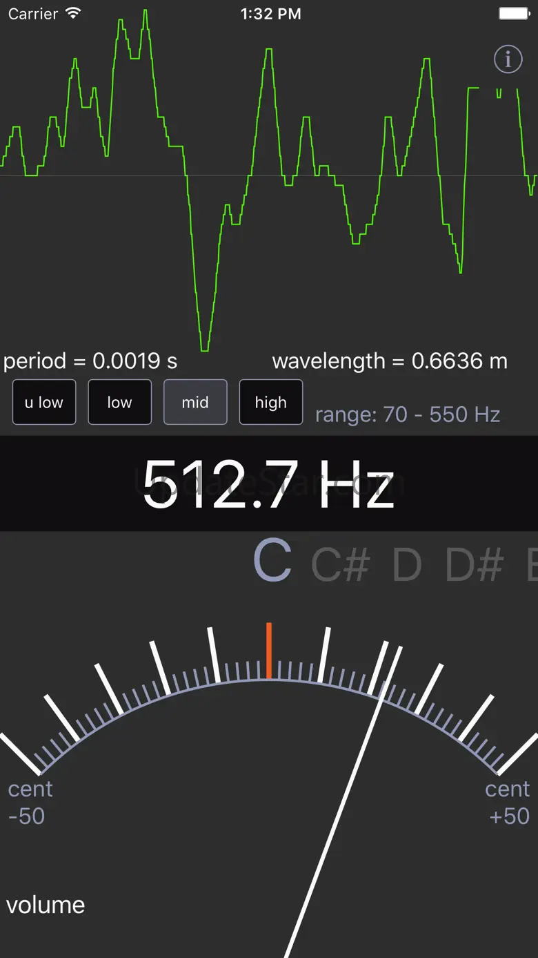 Sound Analysis Oscilloscope 1.20