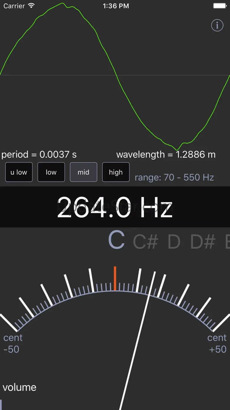 Sound Analysis Oscilloscope 1.20