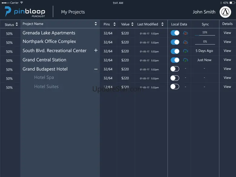 Pinbloop Punchlist 1.35.0
