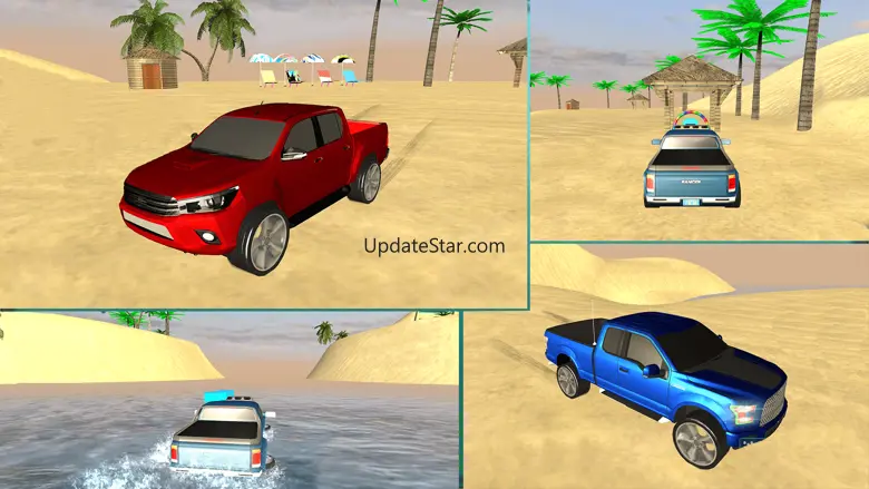 Beach Truck Water Surfing 1.1