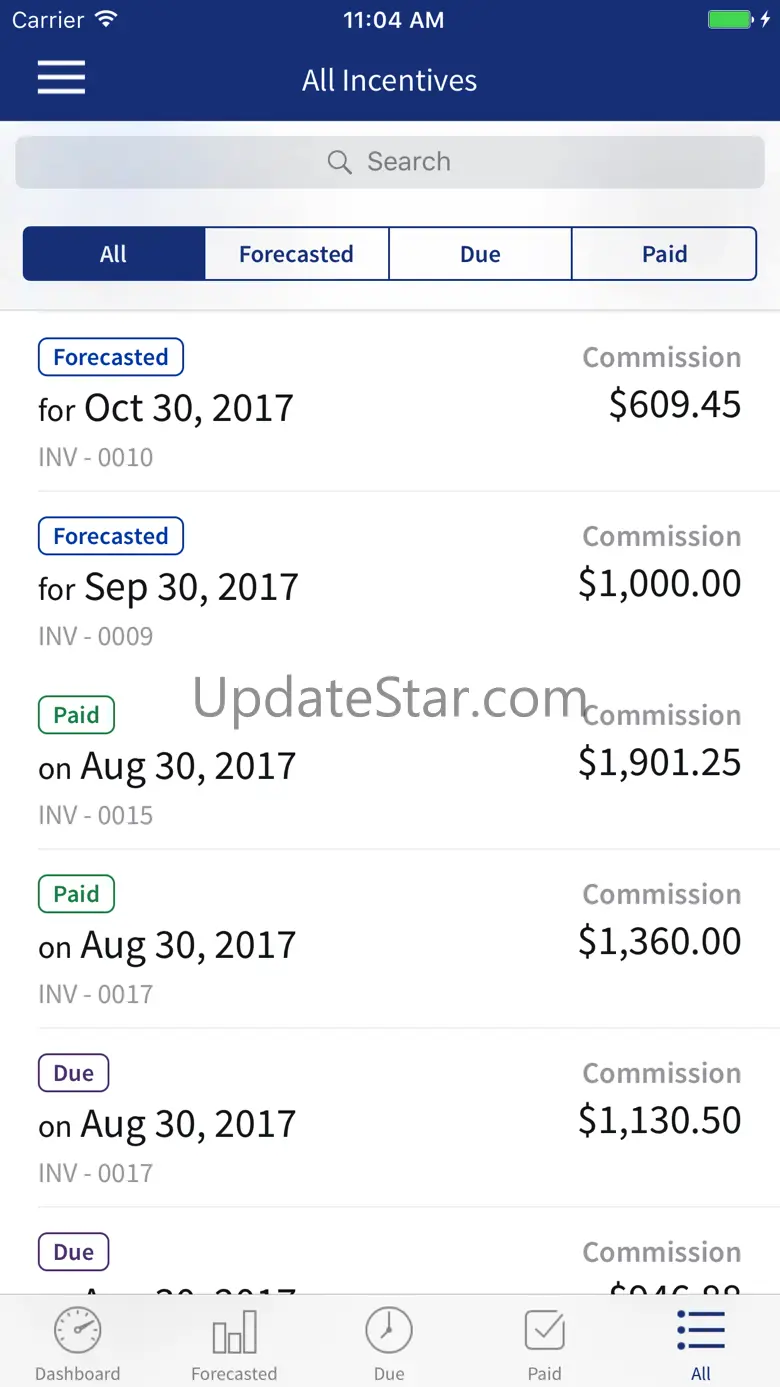 Blitz: Commission tracking 1.0.5