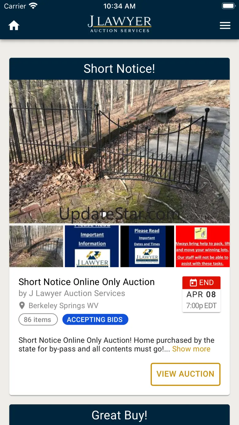 J. Lawyer Auctions 2.7.3