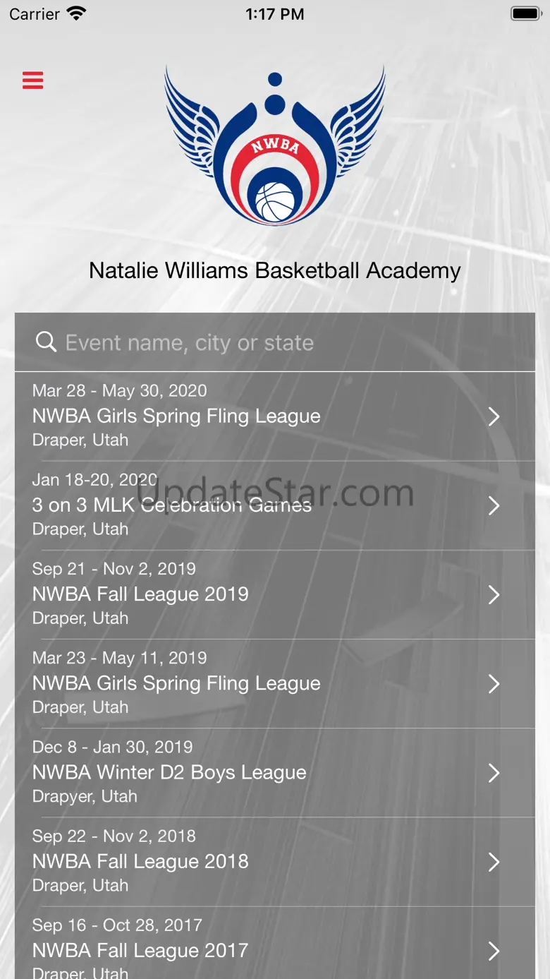 NWBA Events 5.9.17
