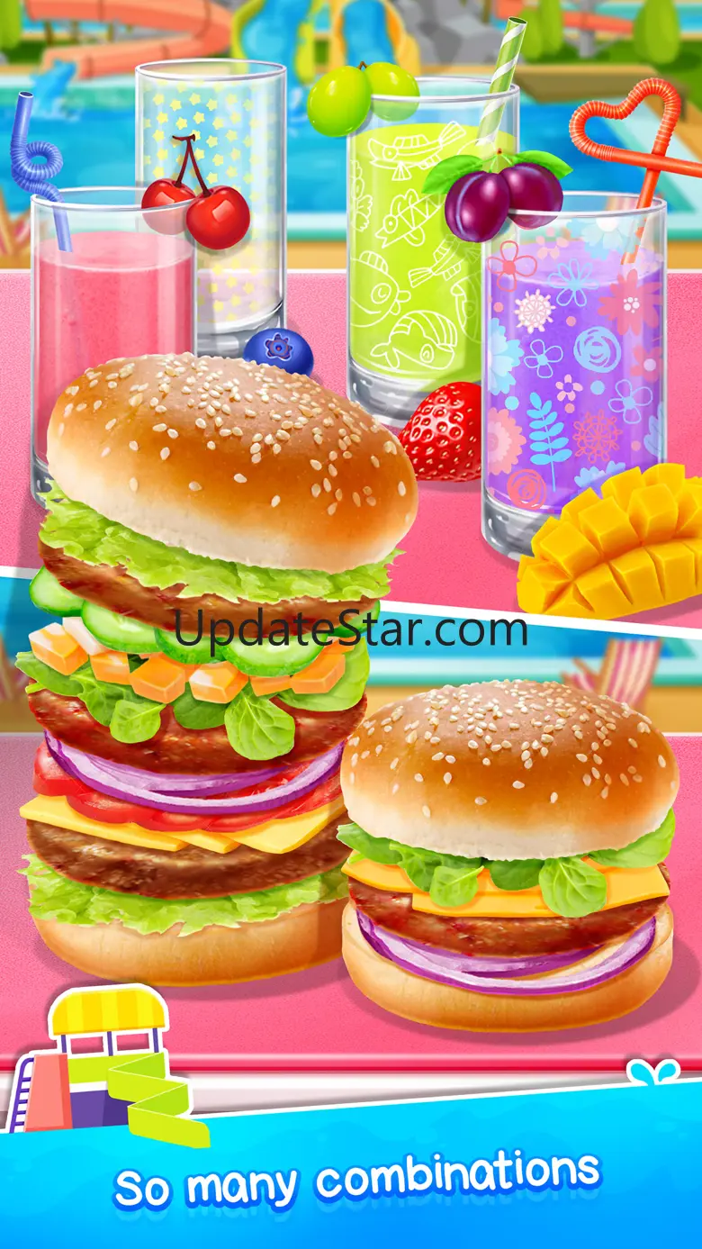 Hamburger & Icy Juice 1.2
