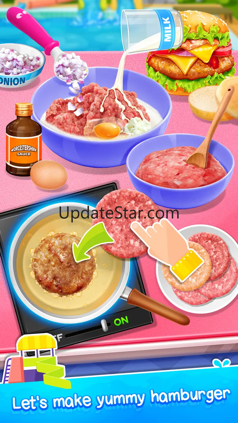 Hamburger & Icy Juice 1.2