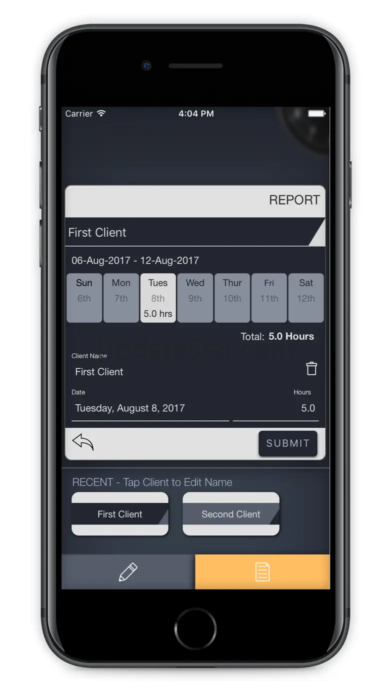 Quick Time Report 1.1