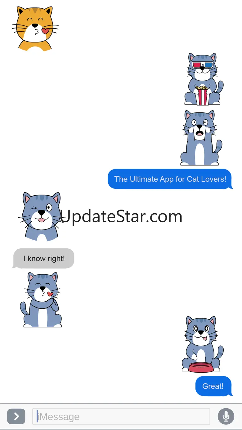 Cat Lovers Emojis and Stickers 1.2