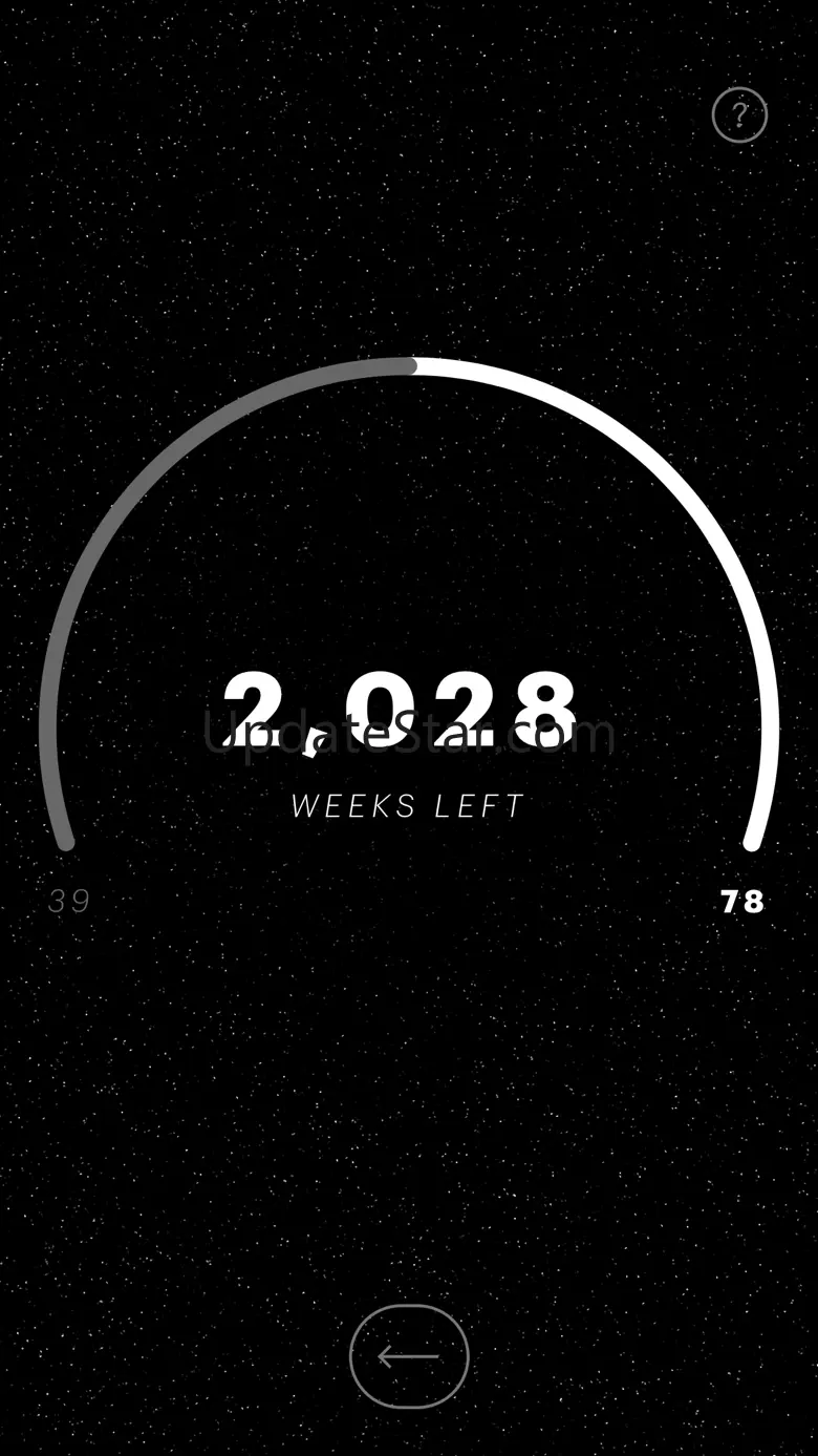 How Many Weeks Left? 1.01
