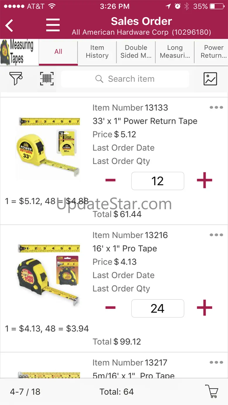 IVY Classic Ordering App 16.50.600