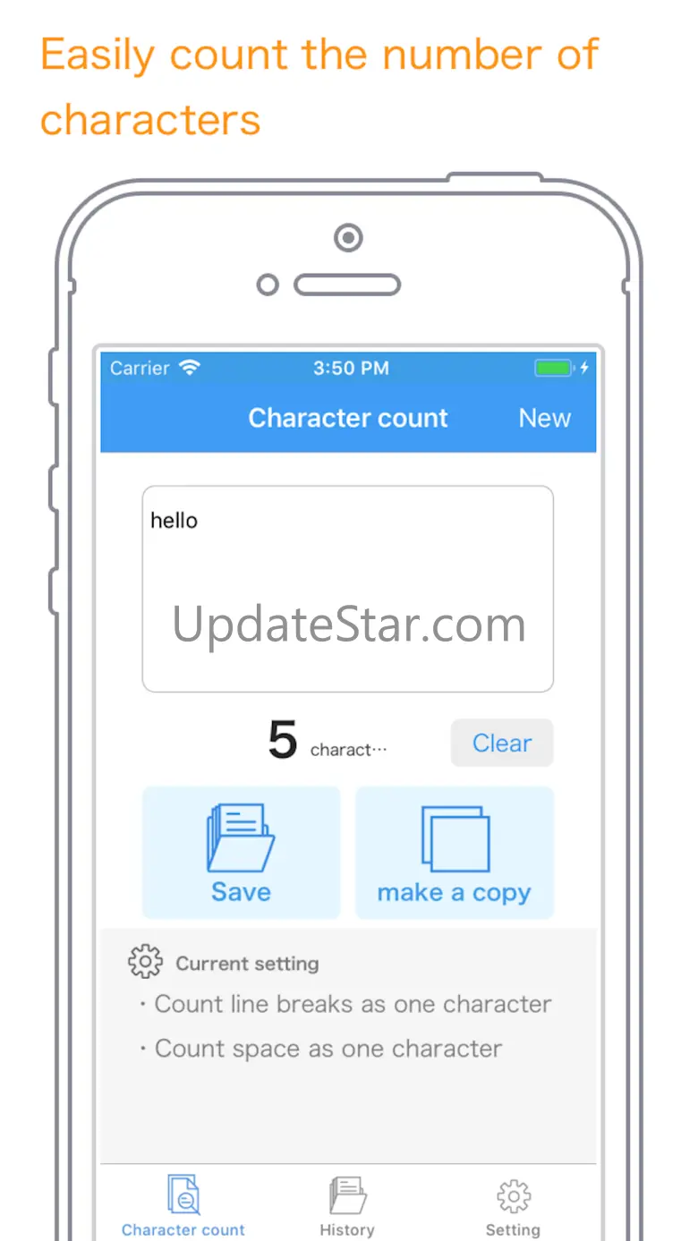 Memo & Text Counter -MojiCon- 1.039