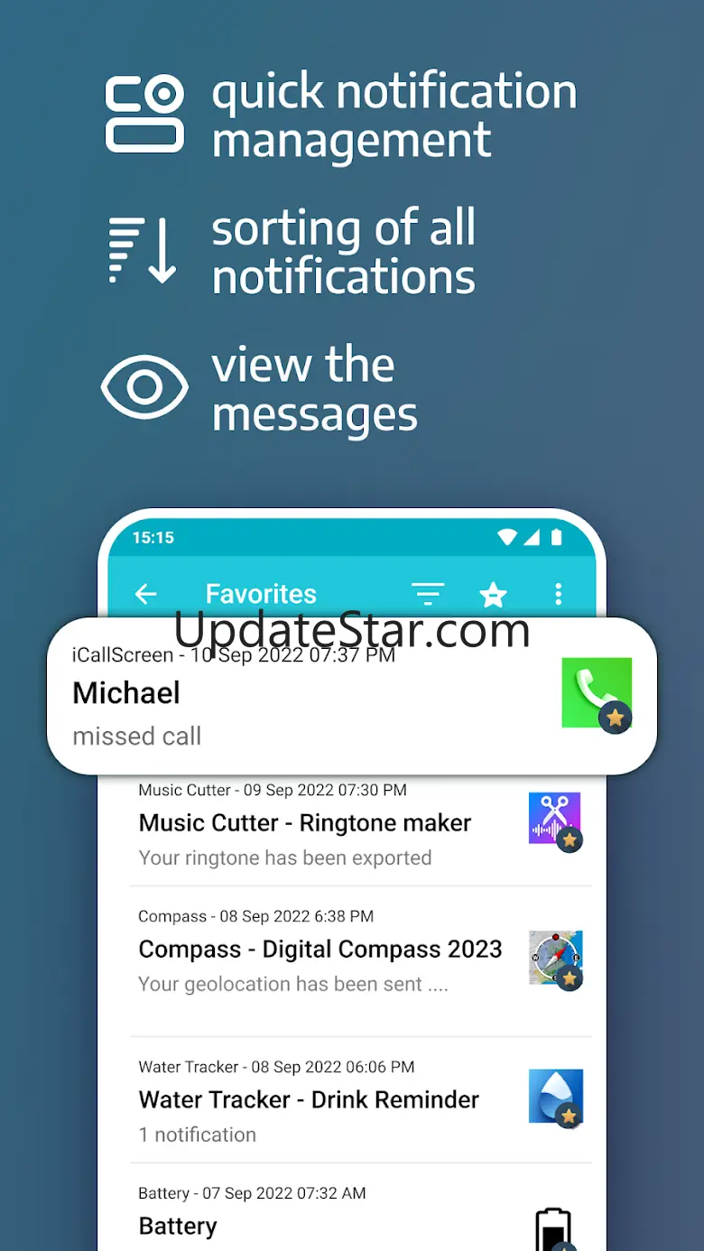 Notification History Log 16.3.7