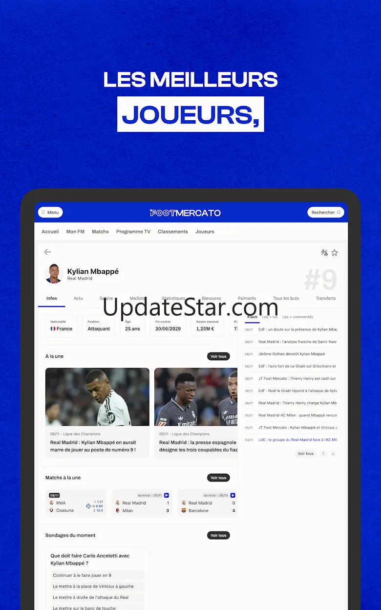 Foot Mercato : Transferts live 5.0.11