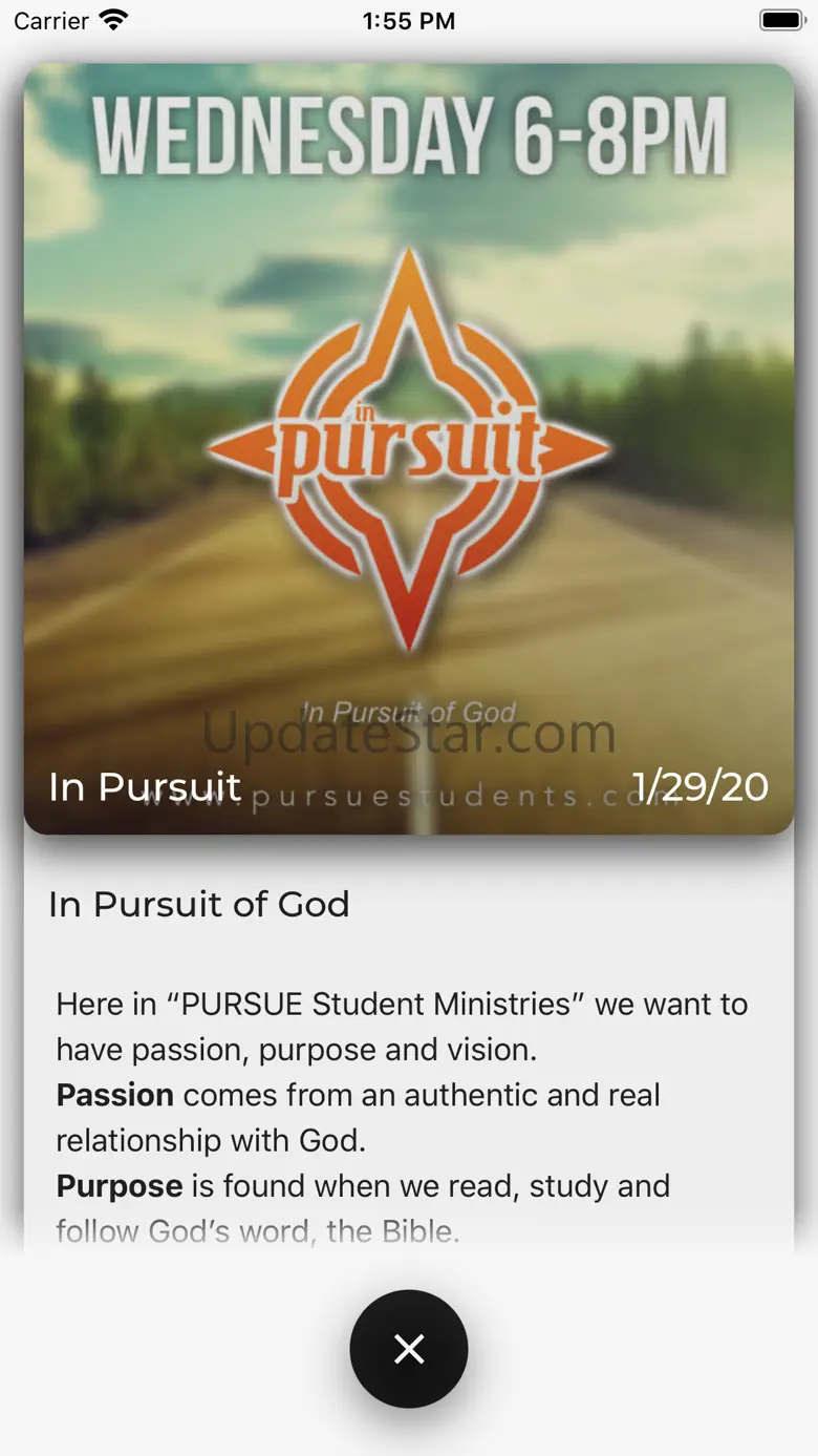 Pursue Student Ministries 2.2.0
