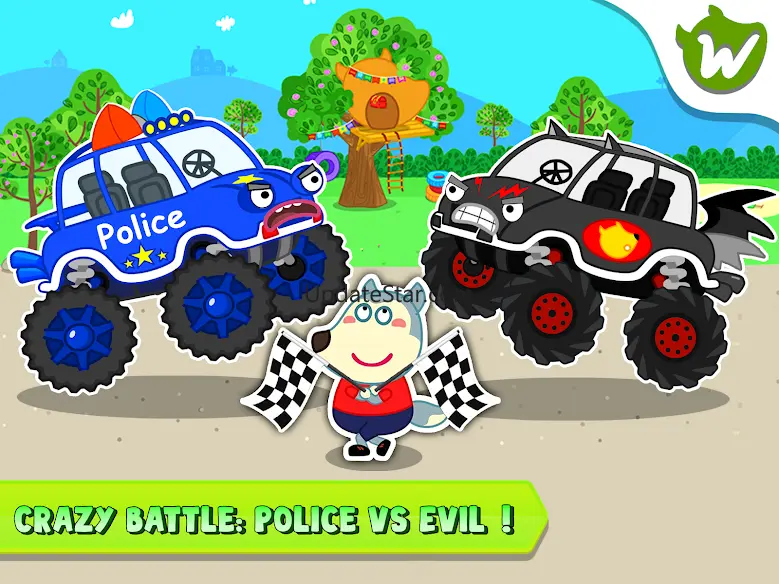 Wolfoo Monster Truck Police 1.3.1