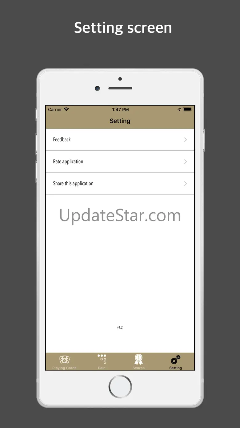 Cards and pair - Matchismo 1.8