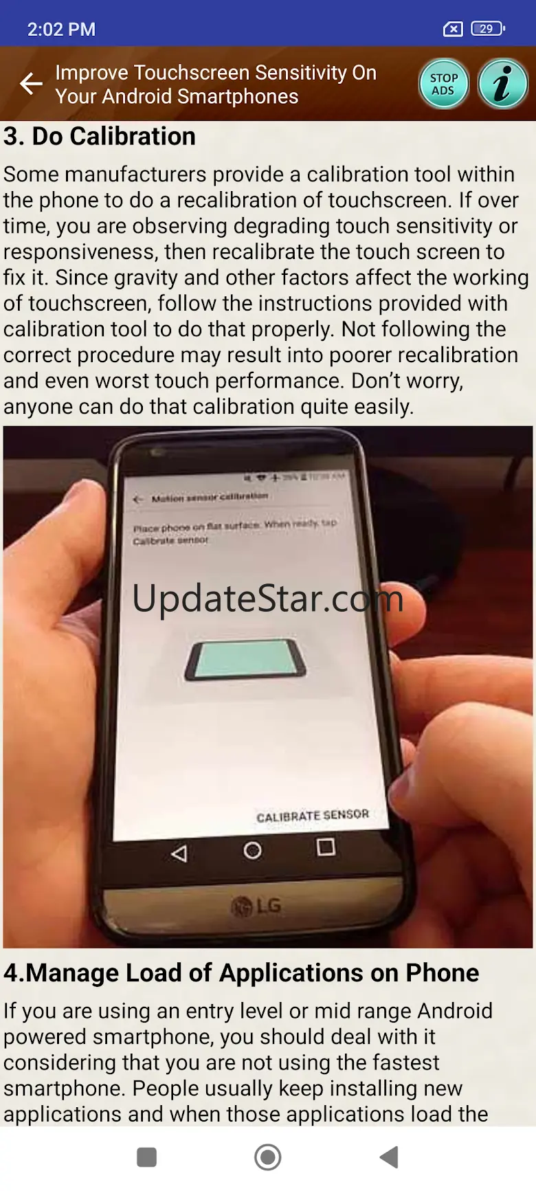 Touch Screen Problem Help Tips 2.7