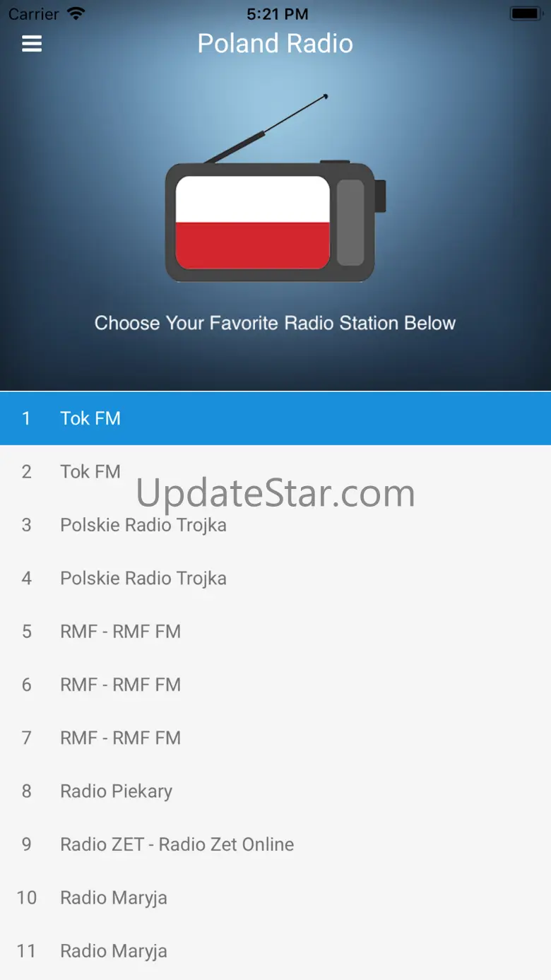 Poland Radio Station Polish FM 1.0