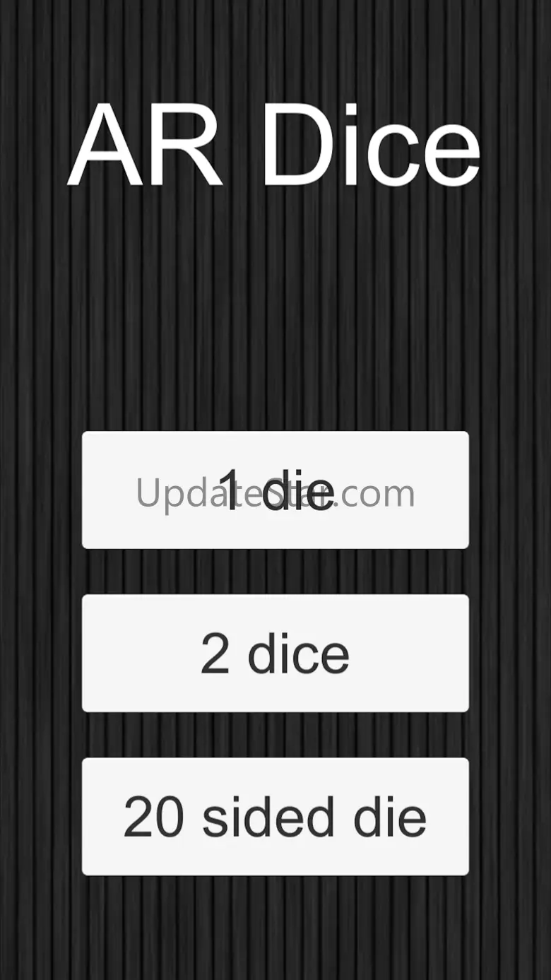 AR Dice Roller 1.0