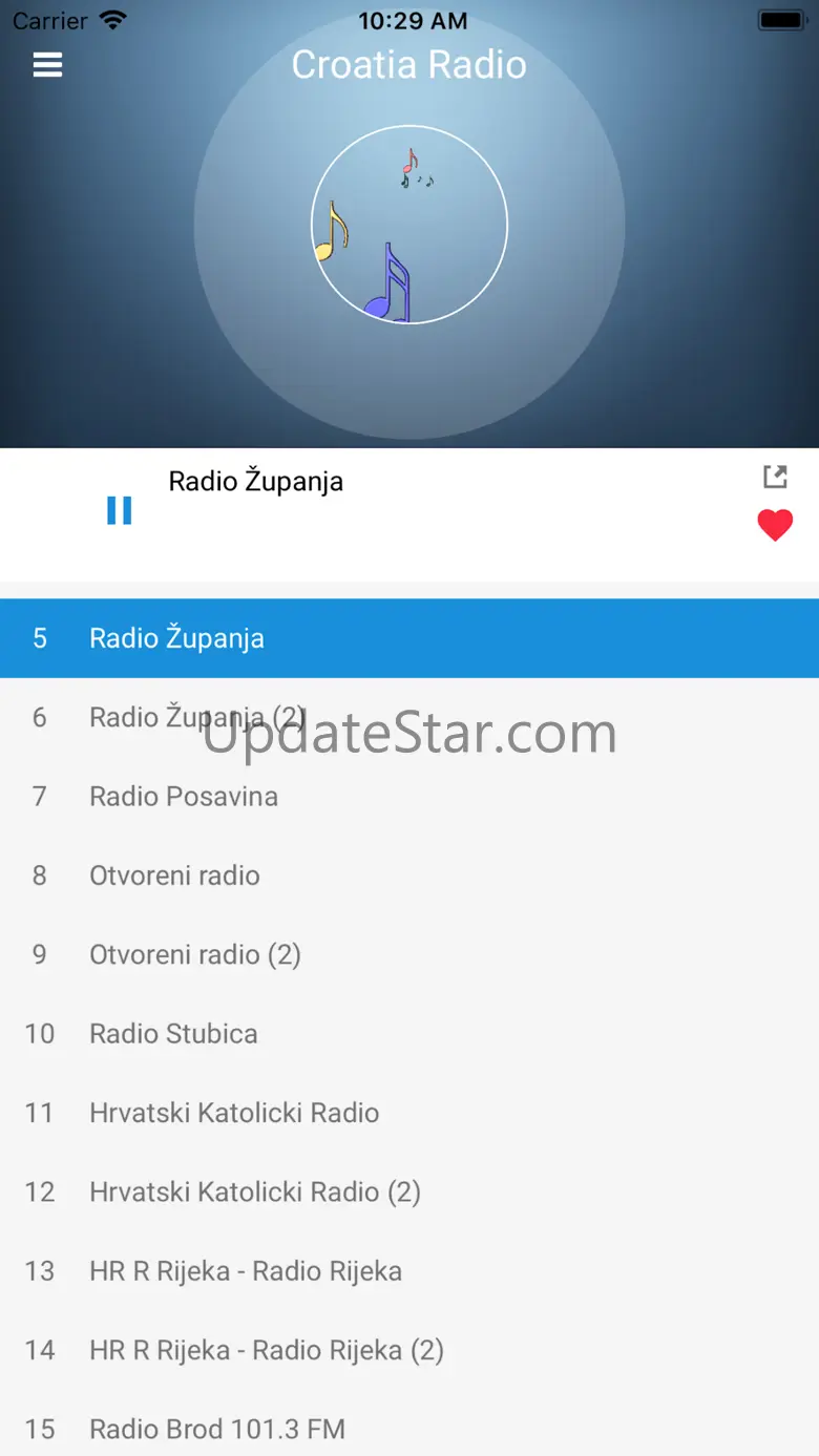 Croatia Radio Station:Croatian 1.0