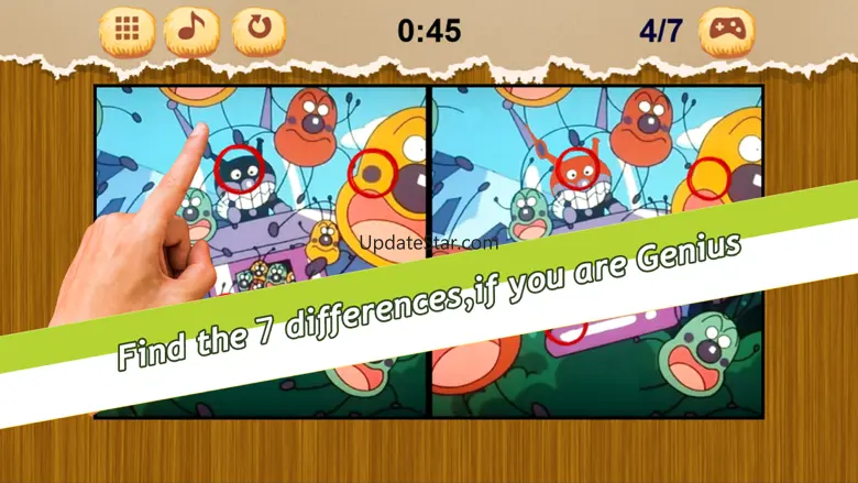 Find differences for Anpanman 1.0