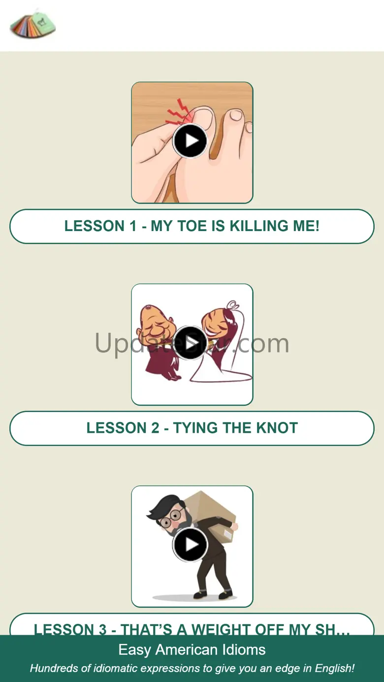 Easy American Idioms 1.6