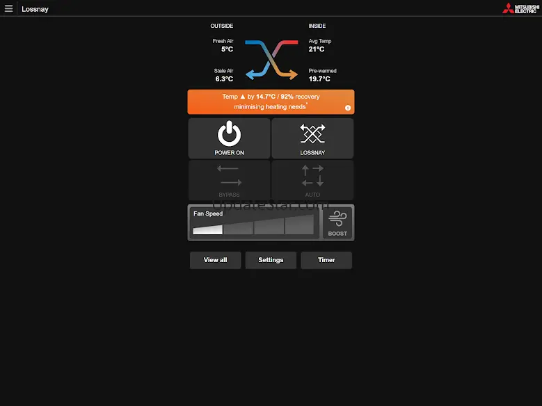 Mitsubishi Wi-Fi Control