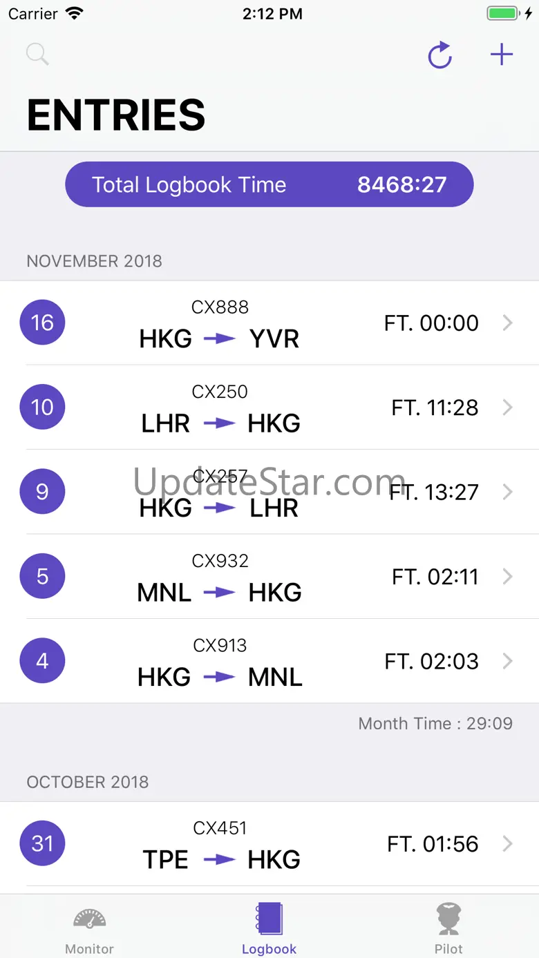 Air Pilot Logbook - Airlines 1.9.1