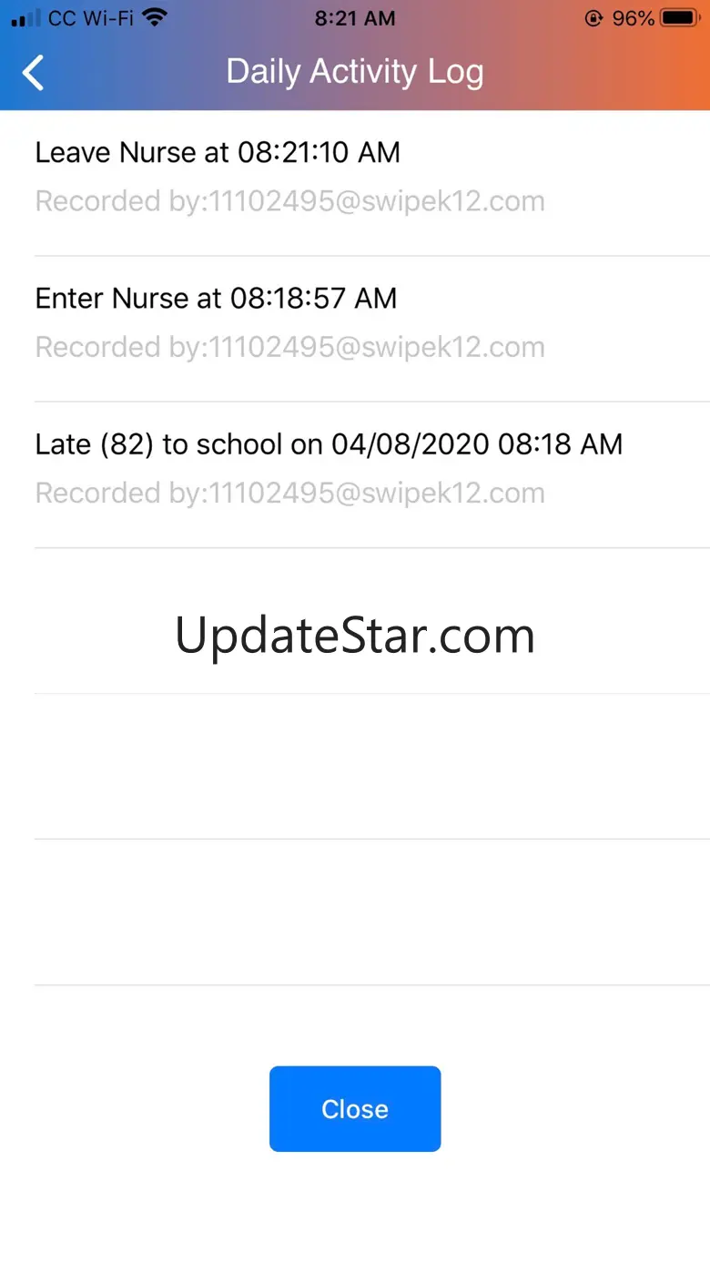 SwipeK12 Mobile Administrator 2.21.5