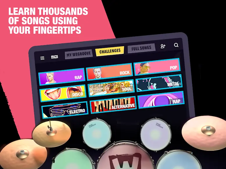 WeGroove: play & learn to drum 1.18.00