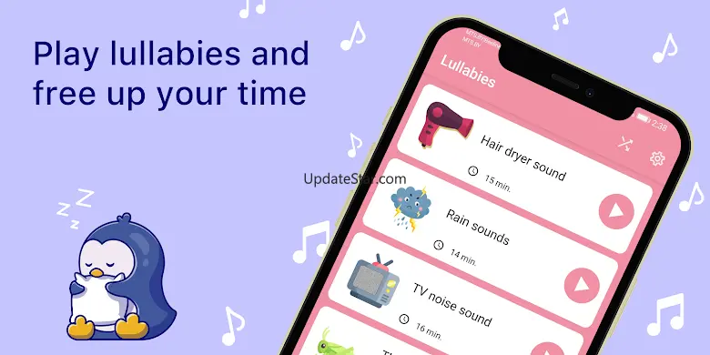 Baby lullaby music. Lullabies 5.0.0