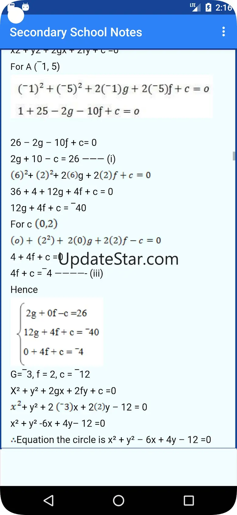 Secondary School Notes 5.0.Af