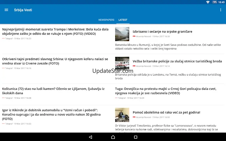 Najnovije Srbija Vesti 11.1
