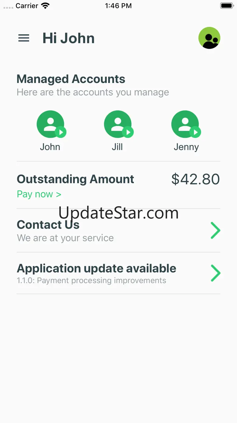 Chat Manage My Account 1.3.6