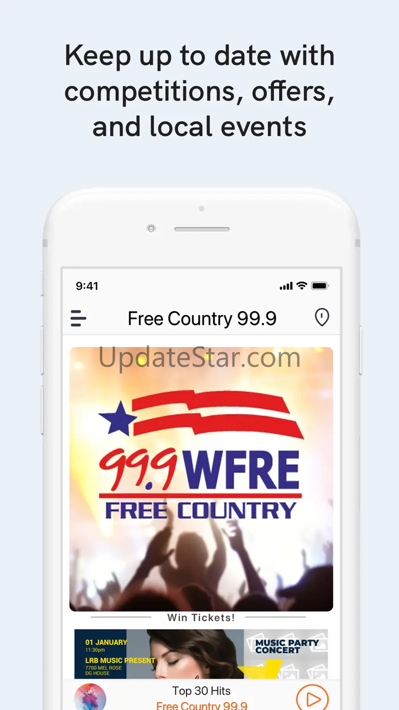 Free Country 99.9 WFRE 60000000.20.0