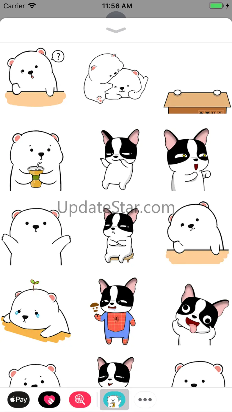 Funny Polar Bear and Bulldog 1.0