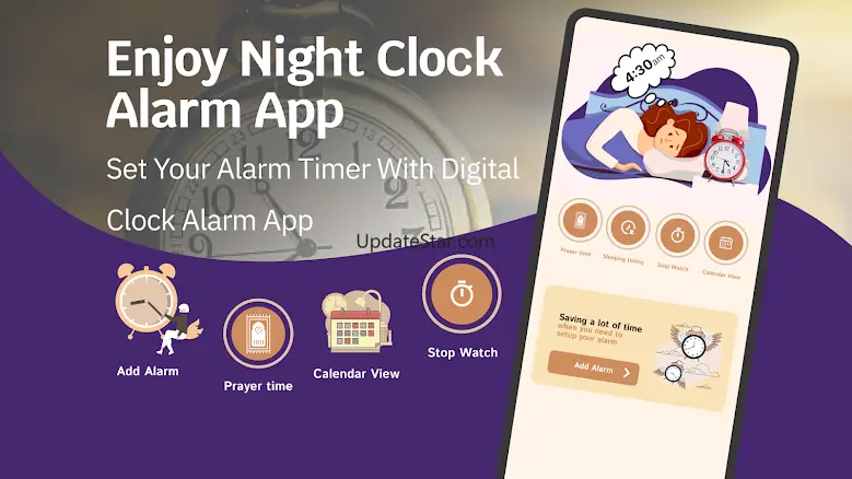 Simple Alarm Clock-Night Clock 1.0.9