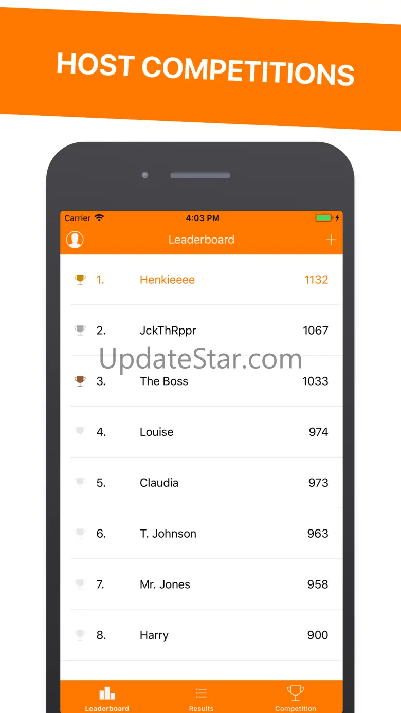 KeepScore - Competitions 1.1.1