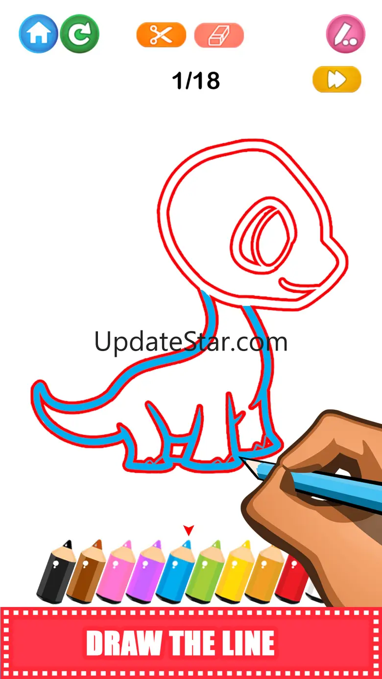 Learn How To Draw Animals Line 1.0
