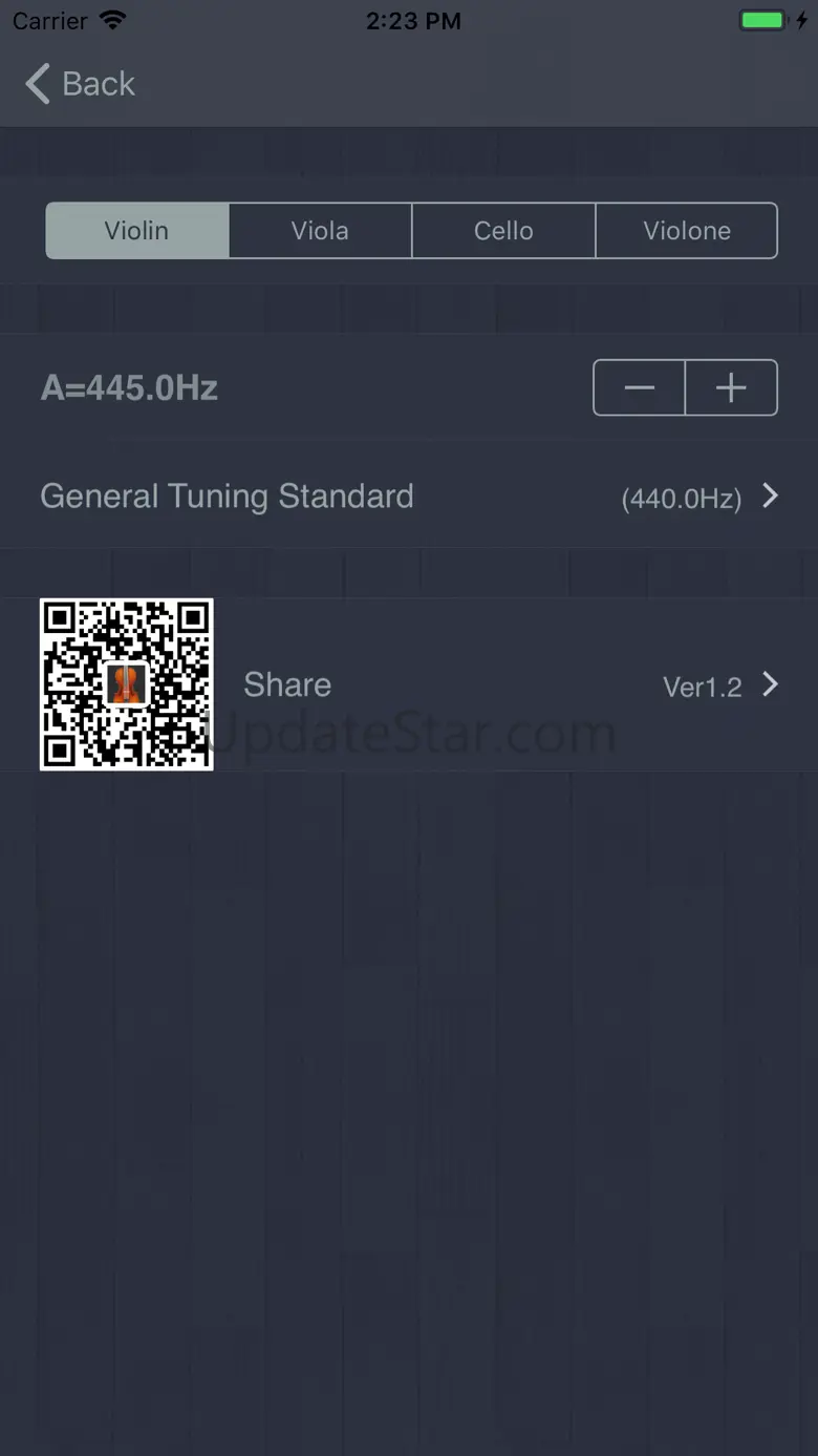 X Violin Family Tuner 1.6