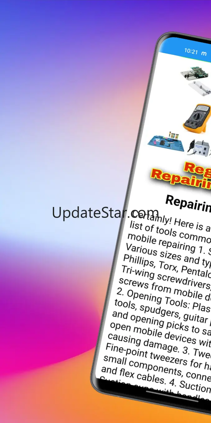 Mobile Repairing App 8.0