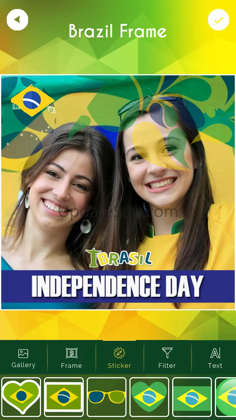 Brazil Independance Day Frame 1.0