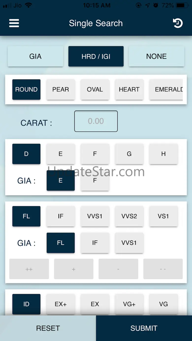 CARATRATE 11.1