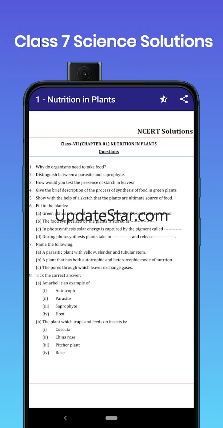 7th Science Solution - OFFLINE 1.3
