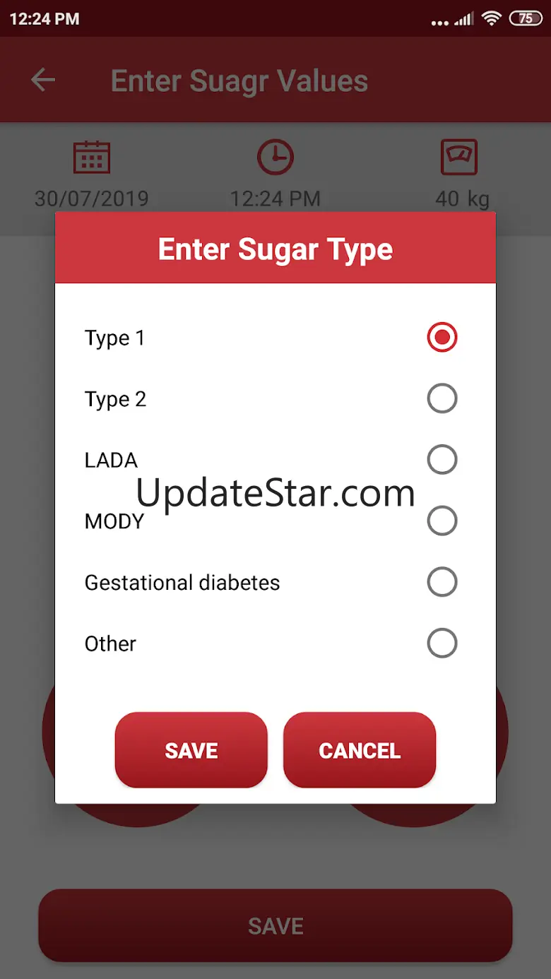 Sugar Checking App 5.0
