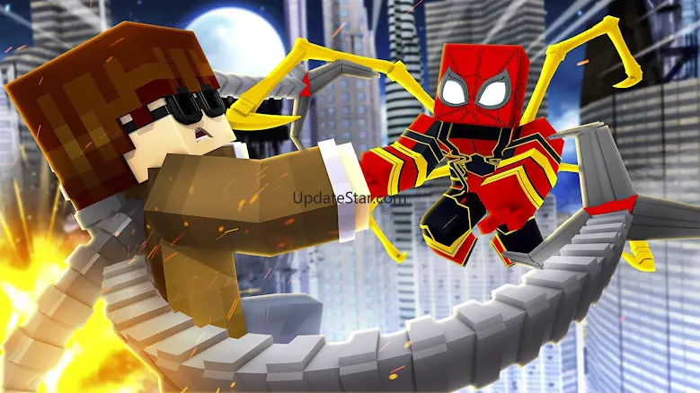 Spider Man Mod for Minecraft 4.0